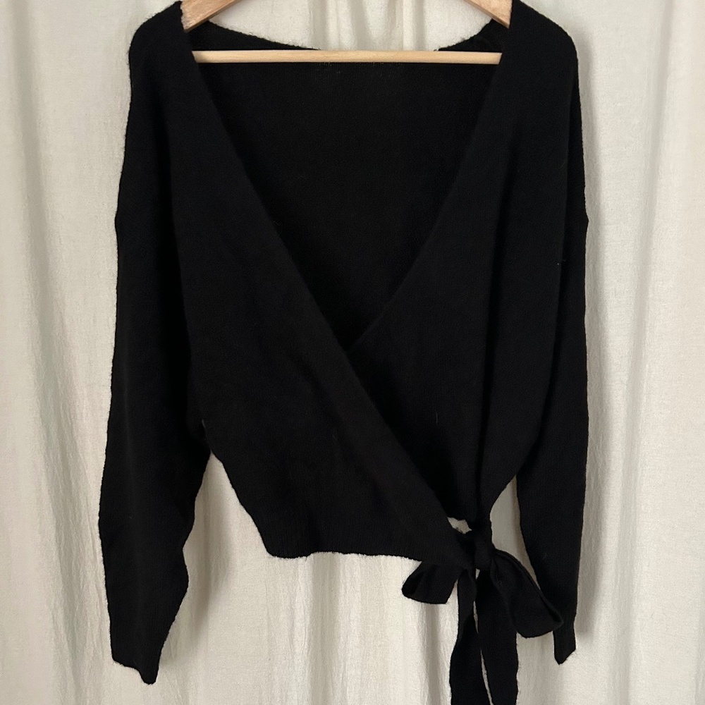 H&M Wrap Sweater